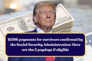 $1566 payments for survivors confirmed by the Social Security Administration: Here are the 2 paydays if eligible
