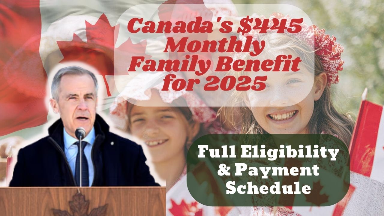 Canada's $445 Monthly Family Benefit for 2025
