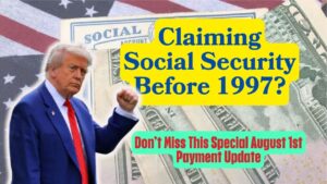 Claiming Social Security Before 1997? Don’t Miss This Special August 1st Payment Update