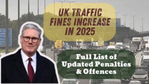 UK Traffic Fines Increase in 2025: Full List of Updated Penalties & Offences